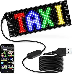แผงควบคุมแอพพลิเคชั่นแบบตั้งโปรแกรมได้แผงหน้าปัดรถยนต์ LED แบบยืดหยุ่นสำหรับรถยนต์ - Product Image 6