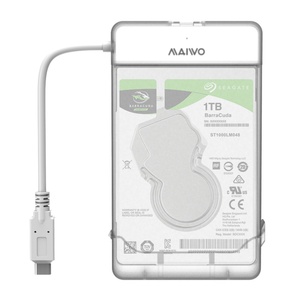 MAIWO K104 herramienta libre USB C 2,5 "SATA HDD carcasa USB3.2 Gen 1 SSD caja de disco duro externo con adaptador SATA - Product Image 5