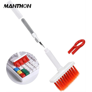 Kit de cepillo de limpieza de teclado 5 en 1, extractor de teclas, limpiador de auriculares para Airpods Pro 1 2 3, funda de auriculares Bluetooth, herramientas de limpieza - Product Image 1