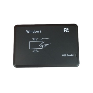HIDHID001デバイスアクセス制御125KhzカードリーダーNFCRFID長距離非接触スマートカードリーダーサポートHIDusb/rs232 - Product Image 1