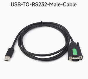 FYX USB至RS232 9针DB9公母串行端口适配器串行电缆com端口数据电缆FT232 USB至DB9公/母端口 - Product Image 2
