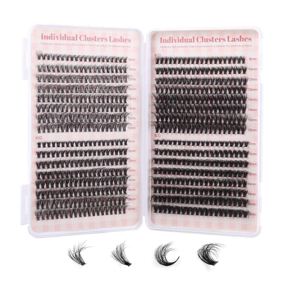 640PCS DIY Eyelashes