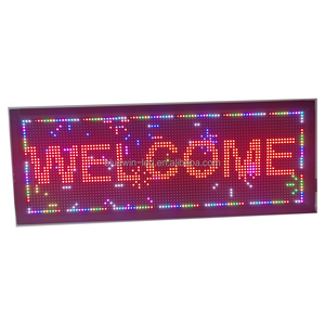 Cartellone a LED a scorrimento a led per negozio variabile all'aperto con segno di programma WIFI pubblicitario multicolore a colori a schermo mobile a LED - Product Image 4