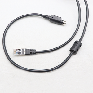 Werkseitig angepasstes RJ45-zu-8-poliges Mini-Din-Stecker-Ladekabel mit Ferrit kern - Product Image 5
