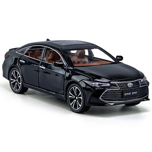 Diecasting1:24 toyo-ta AVALON simülasyon alaşım araba modeli ses ve ışık geri çekme dekoratif koleksiyon metal araba döküm modelleri - Product Image 1
