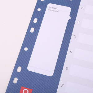 Deli E5724A #<strong>sheets</strong> Paper File Dividers #A4-10 Pages High Resistance 0.13mm PP Number Sorting Long Lasting Use Portable - Product Image 4