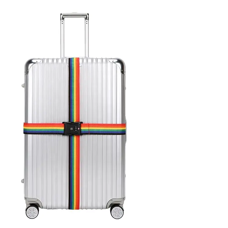 Travelsky مخصصة قابل للتعديل Pp مرونة حقيبة حزام حزام حقيبة