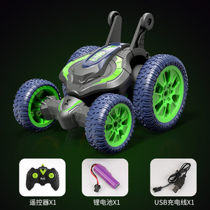 2.4G การขับขี่แบบ dual-Side RC Tumbler Car 360 ° flip Radio controling พร้อมไฟ LED เปลี่ยน R C ของเล่นของขวัญสำหรับเด็ก - Product Image 6