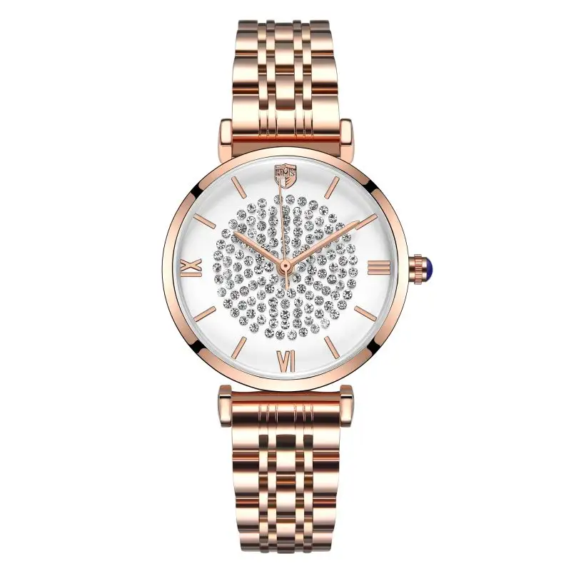 Новое поступление, онлайн-покупки, женские часы с бриллиантами, водонепроницаемые ювелирные часы, минималистичные часы из розового золота, женские наручные часы