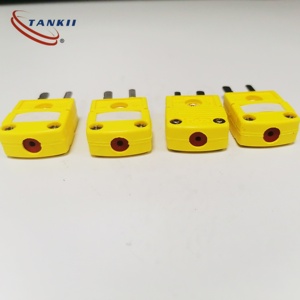 ตัวเชื่อมต่อชนิด tankii K ขนาดเล็กสีเหลืองหรือสีเขียวชนิดซ็อกเก็ต/แผงเมาท์รหัส K