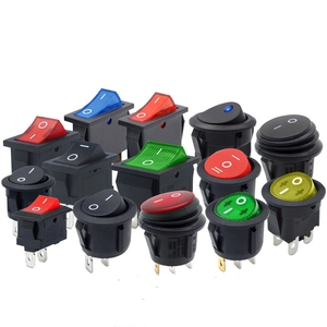 Su geçirmez anlık rocker anahtarı açma-kapama 2 pin yuvarlak rocker anahtarı - Product Image 4