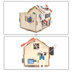 Lonten custom Smart Home Kit <strong>for</strong> <strong>Arduinos</strong> Starter Electronic Learning Kit <strong>Remote</strong> <strong>Control</strong> House DIY Project STEM Programming