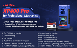 Autel XP400 Pro key programmer IMMO Key Chip Programmer immo strumento di programmazione chiave automatica funziona con Autel IM508 IM608 pro tools