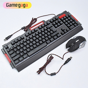 K33 USB Wired <strong>Computer</strong> Gamer <strong>Keyboard</strong> and Mouse Combos Metal RGB Backlight Gaming <strong>Keyboard</strong> and Mouse Set - Product Image 2
