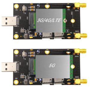 NGFF TO USB 3.0 BOARD การ์ด M.2 B ไรเซอร์ LTE 4G 5G USB3.0ดองเกิลพร้อมซิมเสาอากาศคู่สำหรับ EM05 EM06-E EM12-G RM520N RM530N - Product Image 3