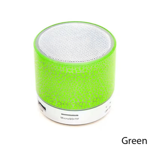 A9 büyük çatlak Mini kablosuz bluetooth hoparlör renkli işık kartı USB Subwoofer taşınabilir MP3 müzik ses sütun hediye Subwoofer - Product Image 6