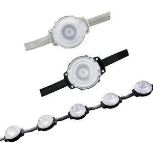 RGB RGBW DMX LED不規則な壁ワッシャーリニアライトホテルビル景観照明用 - Product Image 5