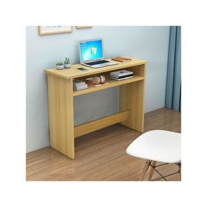 Moderner 40cm Wand-Computer tisch lang schmal 30cm breit rechteckig Holz für den Heimgebrauch 20cm Schlafzimmer Wand Beistell tisch - Product Image 6