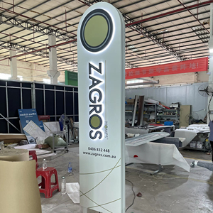 Nhà Sản Xuất Tùy Chỉnh Ngoài Trời Khách Sạn Xe 4S Cửa Hàng Kinh Doanh Chiếu Sáng LED <span class=keywords><strong>Pylon</strong></span> Đăng Trung Tâm Mua Sắm <span class=keywords><strong>Pylon</strong></span> Đăng Quảng Cáo - Product Image 1