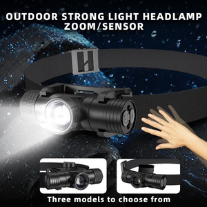 Factory Design T-Series <strong>Head</strong> Light for Wholesale Waterproof LED Rechargeable Headlamp Adjustable Zoom <strong>Emergency</strong> Headlamp - Product Image 3