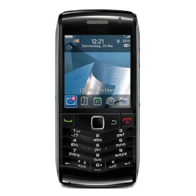 Cho Blackberry Ngọc Trai 3G 9105 Nhà Máy Mở Khóa Ban Đầu Đơn Giản GSM Thanh Giá Rẻ Di Động Điện Thoại Di Động