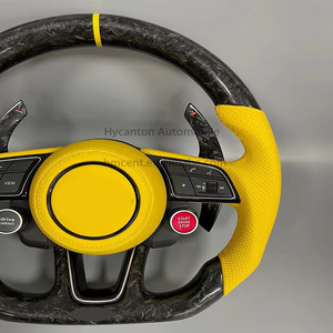 Auto With Start Button Advanced Carbon Fiber <strong>LED</strong> Alcantara for Audi A3 A4L A5 A6L <strong>A7</strong> A8 Q3 Q5 Q2 Q7 Q8 TT R8 Steering Wheel - Product Image 6