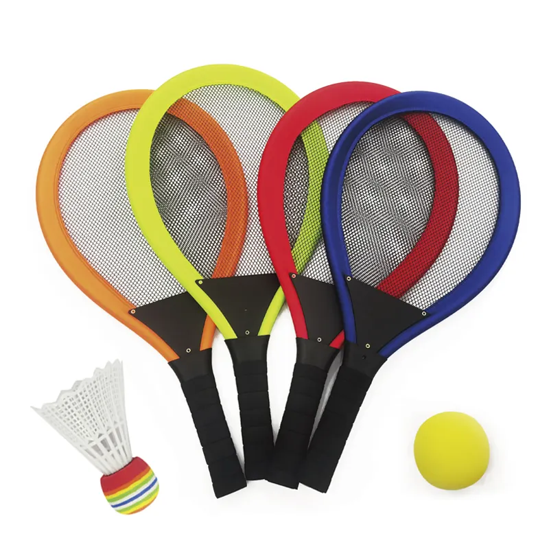 スポーツ54CMバドミントン布ビーチプラスチックテニスラケットセットおもちゃ子供用
