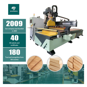 Enrutador CNC de 4 ejes, enrutador de madera, 9kw, ATC, refrigeración por aire, servocontrolador Cnc, servomotor, enrutador Cnc - Product Image 1