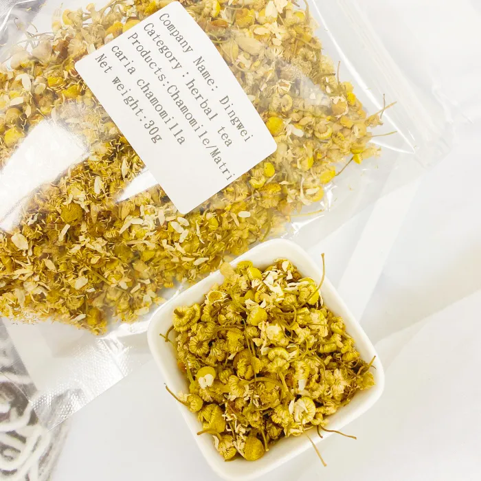 Venta al por mayor de alta calidad orgánico chino té de hierbas secas a granel té de Flores de Manzanilla