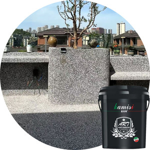 树脂水洗石材冲压混凝土水洗石材树脂环氧水洗石材涂料 - Product Image 3