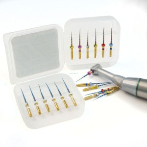 Fichiers rotatifs endodontiques en Niti dentaire, fichiers rotatifs universels en Niti dentaire, fichiers rotatifs endodontiques dentaires - Product Image 1