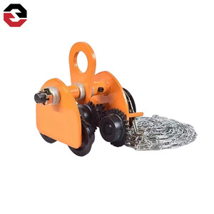 0.5-10ton vinç dişli arabası manuel kiriş el çekme arabası el işletilen manuel düz arabası - Product Image 5
