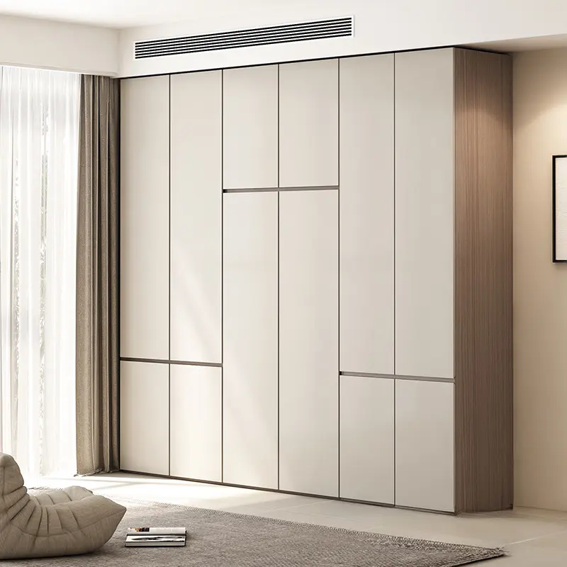 Personalizada hacer moderno vertical construir en pared armario de madera armario muebles para el hogar