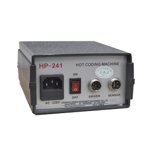 HP-241Electric Farbband-Codier maschine heißer Stempel codierer heißer Tinten folien rollen drucker für Ablaufdatum/Chargen nummern druck - Product Image 5