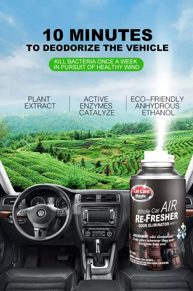전체적인 차 공기 Refresher 냄새 제거기 살포는 강한 차량 냄새를 삭제합니다 새로운 차 냄새 제거제