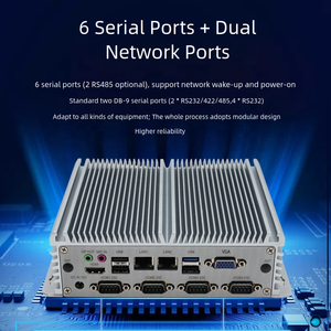 VINCANWO MV750-C6 Industrial Fanless Mini PC Linux <strong>Computer</strong> with I7 CPU New &amp; Used I3 <strong>Processor</strong> Mini Manufacturer - Product Image 3