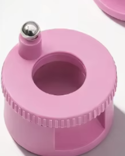 Imán giratorio para decoración de uñas, bola magnética, rosa