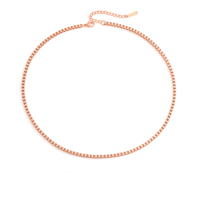 3MM rose gold -42 + 5CM-YX33291