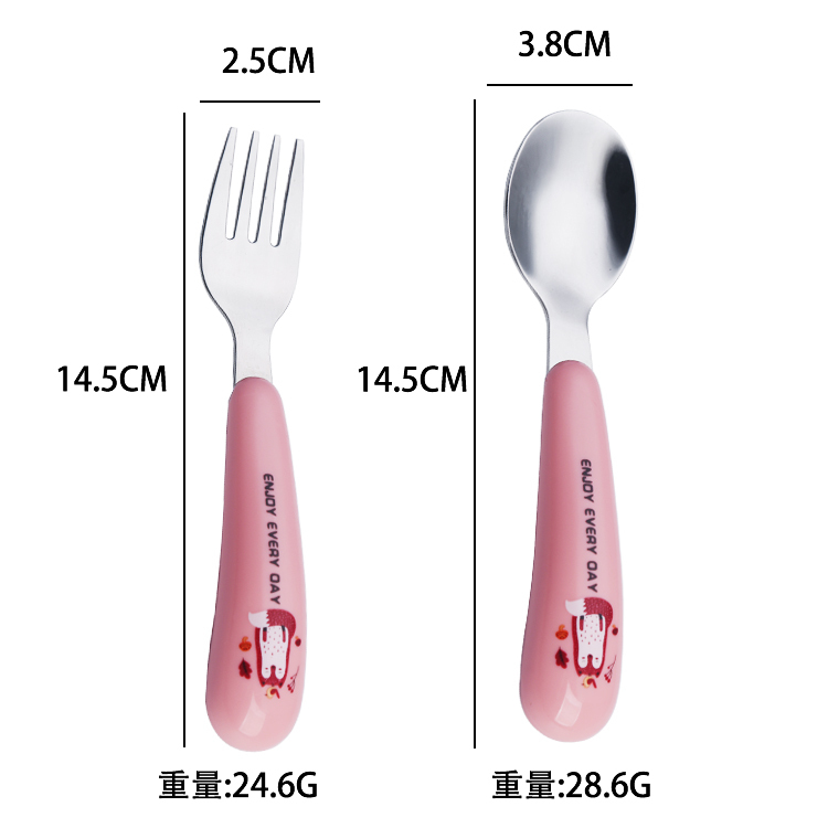 Renard rose 2pcs ensemble