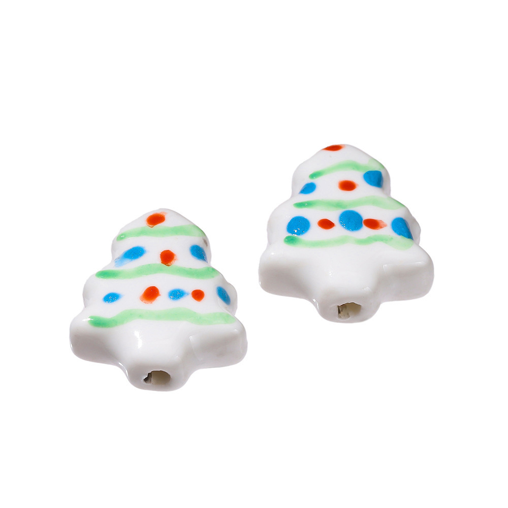 03 Sapin de Noël - Vert clair et blanc