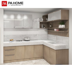 PA定制hpl简约现代小漆厨柜单位 - Product Image 3