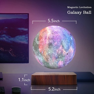 Levitating lamba akıllı 3D baskılı rüya manyetik kaldırma renkli dönen küre büyüleyici teknoloji ve sanat karışımı - Product Image 4