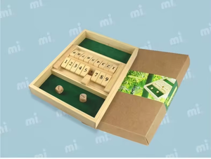 Hot bán New cảm giác đồ chơi câu đố trò chơi giáo dục khác đồ chơi xúc xắc Shaker xúc xắc bằng gỗ Hội Đồng Quản trị trò chơi - Product Image 4