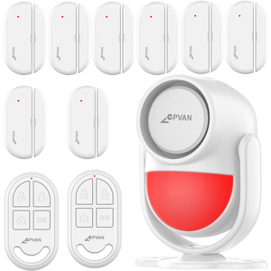2 en 1 Tuya Smart WiFi Sistema de seguridad para el hogar Sensor de movimiento y alarma Diseño inalámbrico antirrobo - Product Image 6