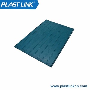 POM PP Plastic Bottles Glass Transportation PL 1000 Flat Top Conveyor Modular Belt with <strong>Positrack</strong> for Storage Bottle Machine - Product Image 5