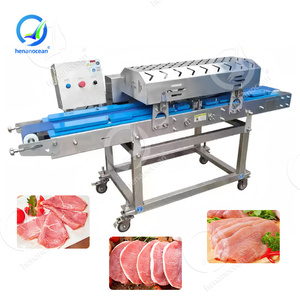 Đại Dương Thương Mại Tự Động Cá Hồi Thịt Slice Cắt Máy Tươi Mỏng Thịt Gà Vú <span class=keywords><strong>Slicer</strong></span> Máy - Product Image 1