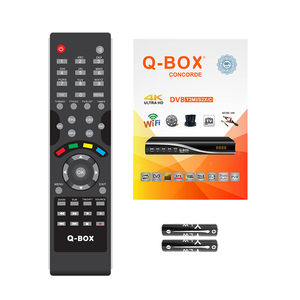 Qボックスコーダー新しい高解像度DVB-T2/C/S2コンボMEPG-4衛星テレビ受信機デコーダーセットトップボックス販売OEMODMフル - Product Image 6