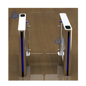 <strong>Automatic</strong> Security Swing Turnstile Gate Fast Speed Gate with <strong>Access</strong> <strong>Control</strong> <strong>System</strong> Swing Handicapped <strong>Access</strong> High Glass Doors - Product Image 5