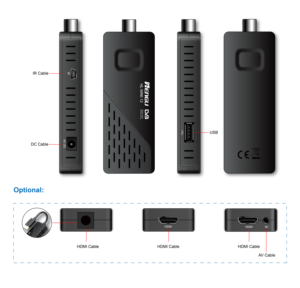 ミニドングルDVB-T2セットトップボックスH.265コンバーターbixtvデコーダーフルhd mpeg DVB-T2スティックSTBセットトップボックス工場HengLI - Product Image 5