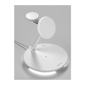 時計と電話用の5 in1デスクトップ磁気ワイヤレス充電器マグパワープロ